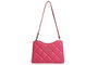 Lucky Bees 410 Bolso Bandolera Rosa Piel de Polivinilo Elegante y Sofisticado para Mujer